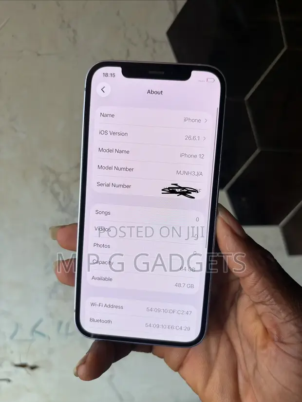 Apple iPhone 12 64GB Purple - 1