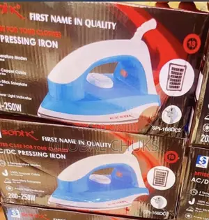 Sonik AC/DC Pressing Iron - Brand New
