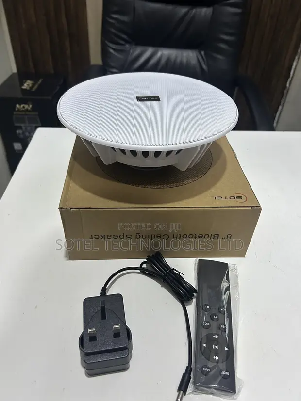 SOTEL 8-Inch 20W Bluetooth Ceiling Speaker - 1