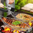 Quality Stainless Steel BBQ Grill Basket - 2