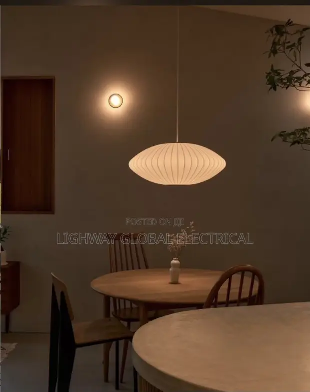French Designer Silk Dropping Chandelier - 1