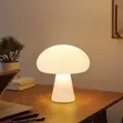 Medieval Danish Cream Mushroom Desk Lamp - 2