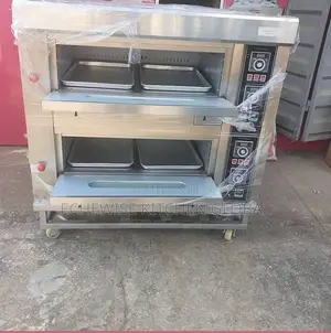 Brand New 2-Deck Gas Oven, 4 Trays