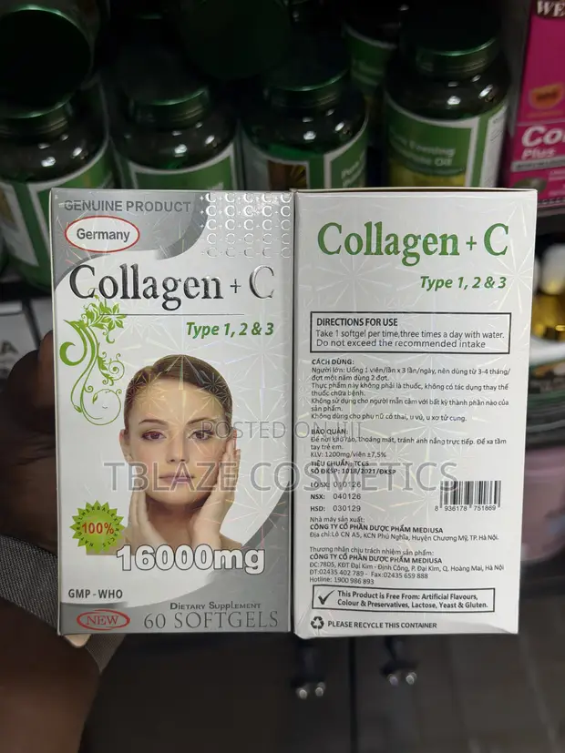 Collagen + Vitamin C Softgels - 1
