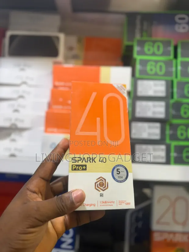 New Tecno Spark 40 Pro+ 256GB - 1