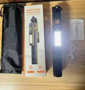 AI 360° Auto Face Tracker Tripod Stand tare da Remote (CL12-P)