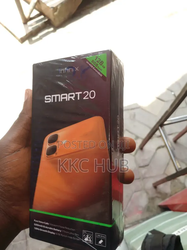 New Infinix Smart 20 128GB Black - 1