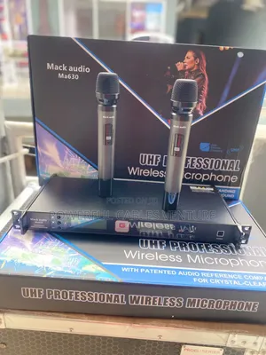 Mack Audio MA630 UHF Wireless Microphone System