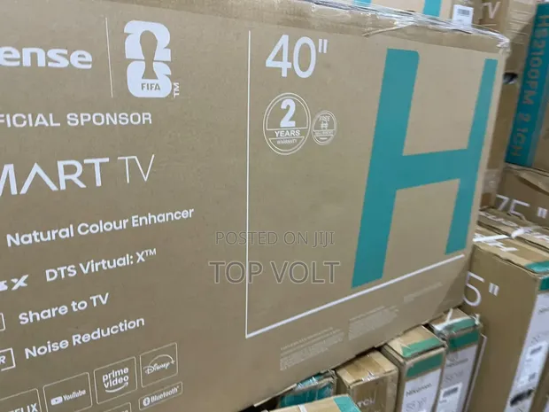 Hisense 40 Inch Slim Smart LED TV - 1
