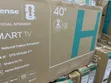 Hisense 40 Inch Slim Smart LED TV - 1