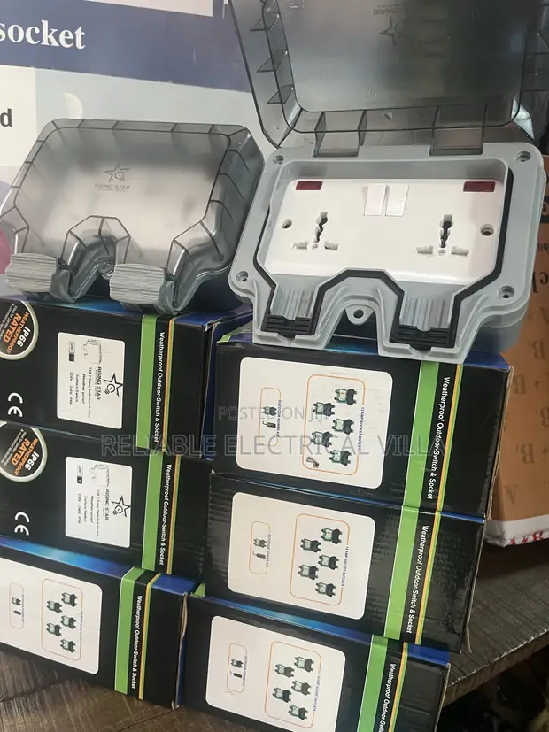 Waterproof Double Socket - 1