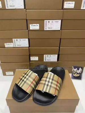 Original Burberry Luxury Slides