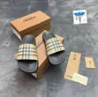 Original Burberry Luxury Slides - 2