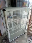 35"x47" Aluminum Frame 3-Step Showcase - 1