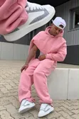 Quilted Hoodie Jogger Tracksuit Set - 1
