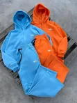Quilted Hoodie Jogger Tracksuit Set - 3