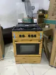 Maxi 6060 3+1 Mai Kona Mai Launin Itace Gas Cooker - 2