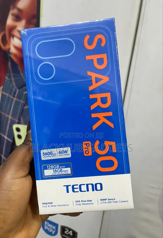 Sabon Tecno Spark 50 Pro 256GB - 1