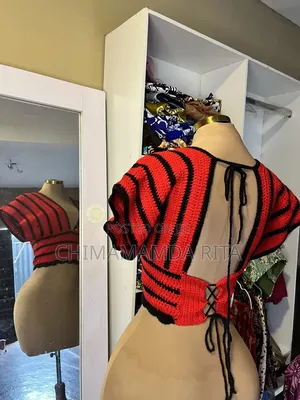 Crochet Open Back Tops