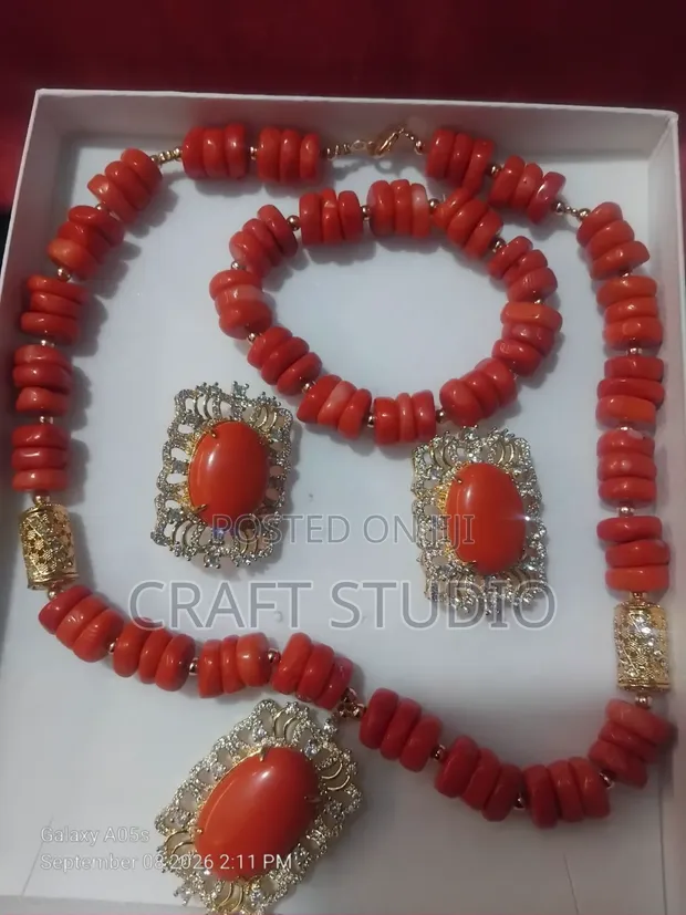Customised Bead Jewellery Set - 1