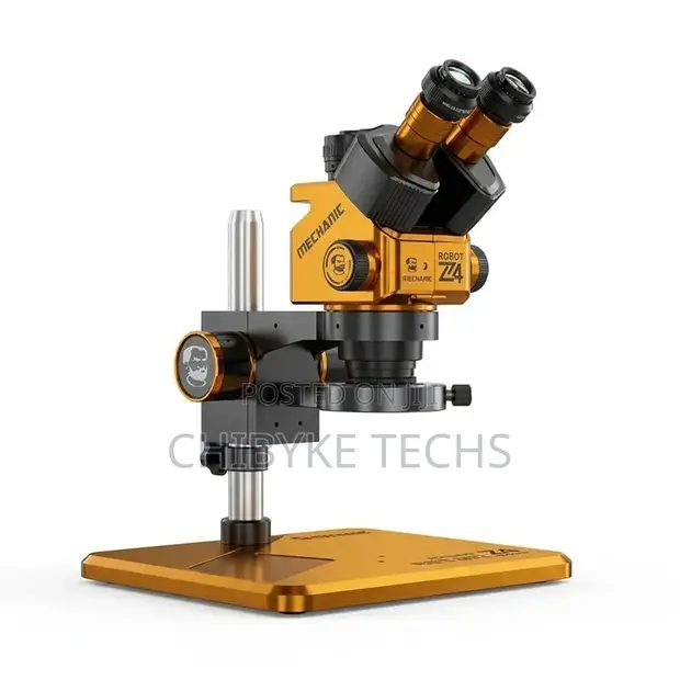Mechanic Robot Z4 Trinocular Stereo Microscope (6.5X-60X) - 1