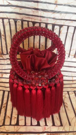 The Rafiti Bag - Beaded Statement Wristlet