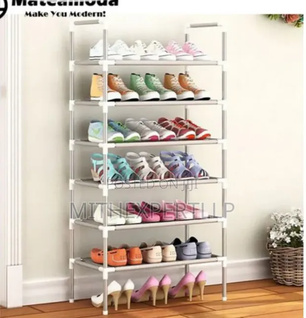 Mateamoda Stackable Shoe Rack Organizer (5 Tiers) - 1