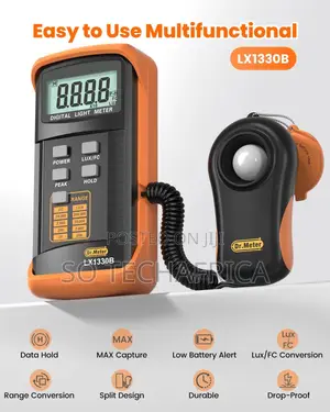 High Precision Digital Lux Meter