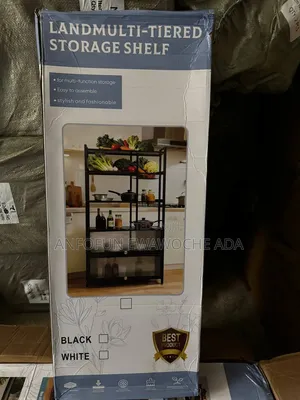 New GE Storage Shelves - 80x32x145cm