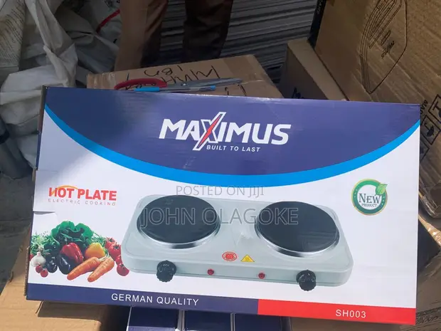 Maximus Double Electric Hotplate Cooker - 1
