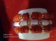 Original Coral Bead Bangles - 2