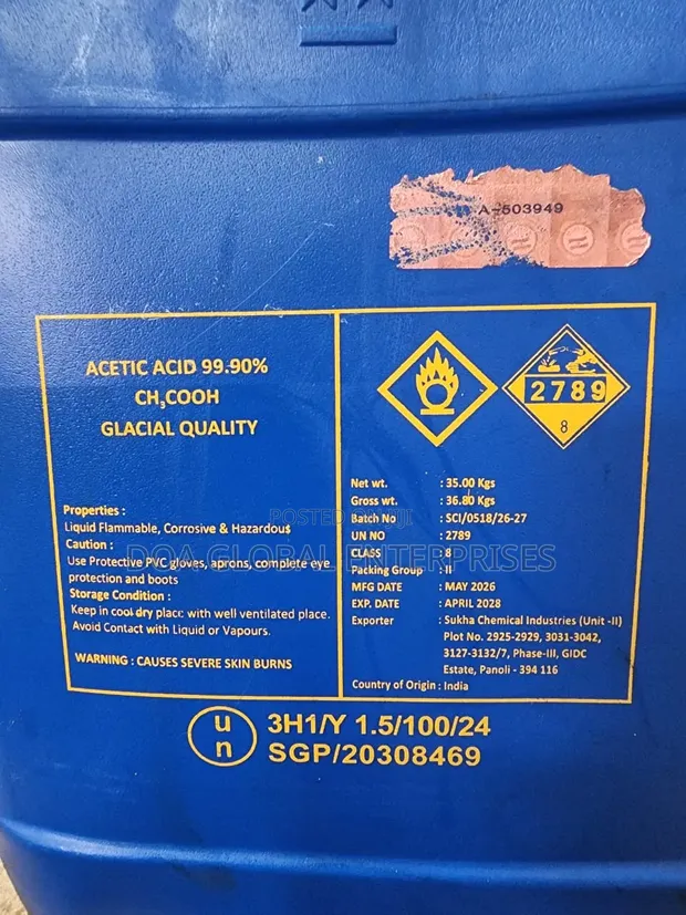 Acetic Acid - Sinadarin Masana'antu - 1