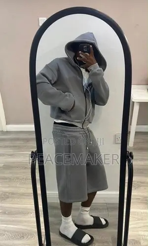 Unisex Ash Fashion Hoodie and Joggers Set
