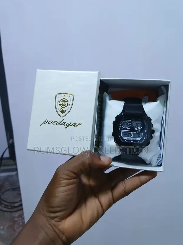 Poedagar Luxury Men's Chronograph Watch - 1