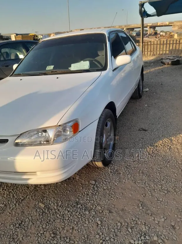 Toyota Corolla 1999 White - 1