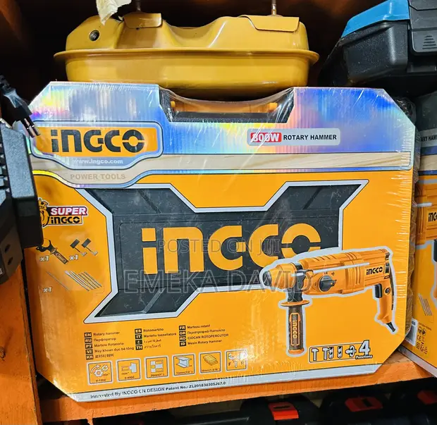 Ingco 800W Rotary Hammer Drill RGH9028 - 1