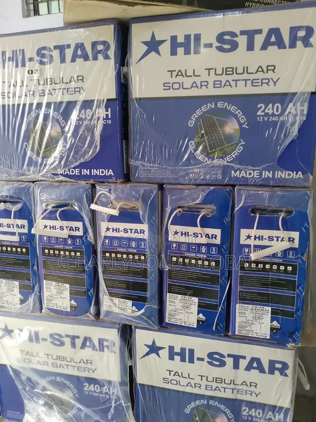 Hi Star 240Ah Tubular Baturi - 1