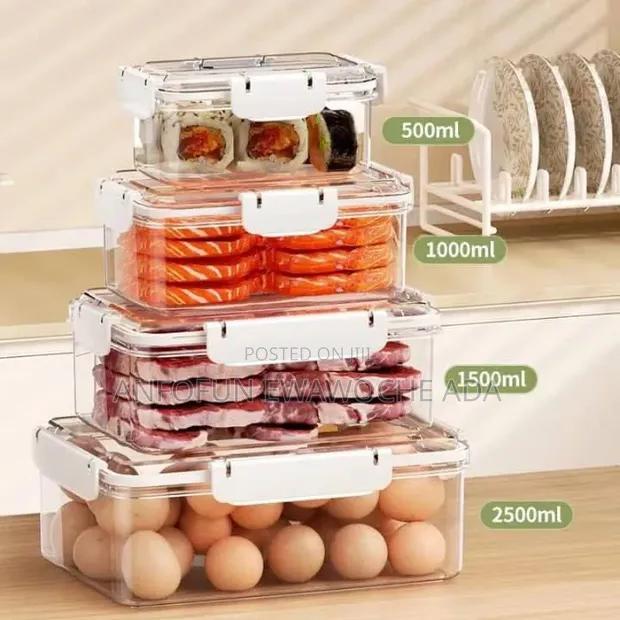 GE 4-in-1 Crisper Box Abincin Ajiya - 1
