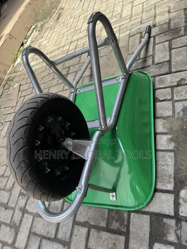Heavy Duty Construction Wheelbarrow - 1