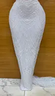 Beaded Lace Fabric - 5 Yards - 1