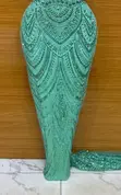 Beaded Lace Fabric - 5 Yards - 5