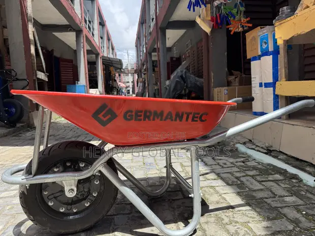 Heavy Duty Construction Wheelbarrow - 1