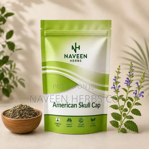 Premium American Skullcap Herb - 100g Loose Herbal Tea - 1