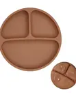 Sectioned Infant Suction Plate - Food Grade Silicone - 2