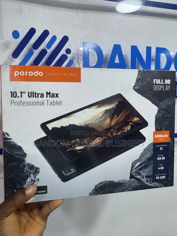 New Porodo Android Tablet 128GB - 1