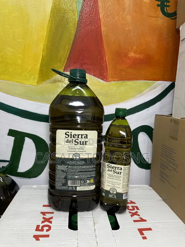 Sierra Del Sur Extra Virgin Olive Oil 5L - 100% Spanish EVOO - 1