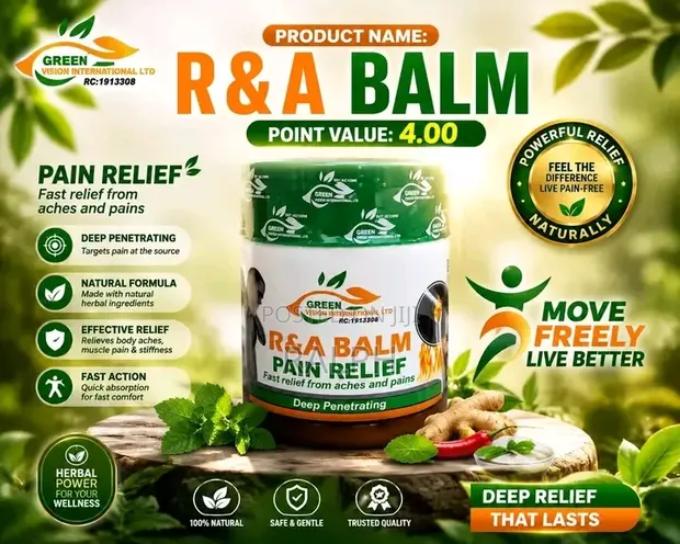 R&A Balm don Maganin Ciwo - 1