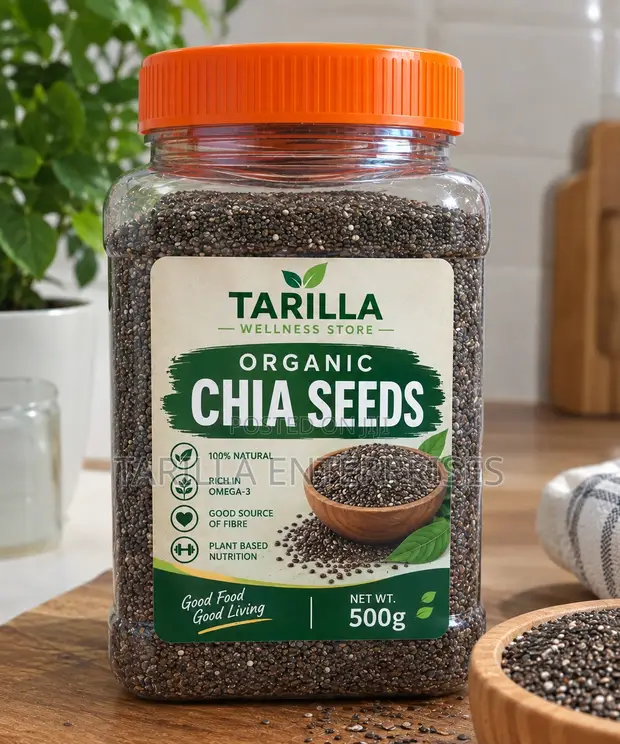 Organic Chia Seeds - 500g - 1