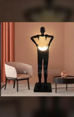 Modern Art Body Sculpture Designer Floor Lamp