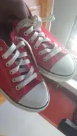 Used Adidas Loafers - Red, Size 6.5 - 1